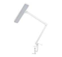 Rexant (31-0410) Лампа настольная бестеневая, струбцина, ECO light, 324 SMD LED, диммер, теплый/холодный свет, белая