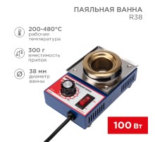 Rexant (09-9010) Паяльная ванна, модель R38, 100Вт, 38мм, 200-480 °C