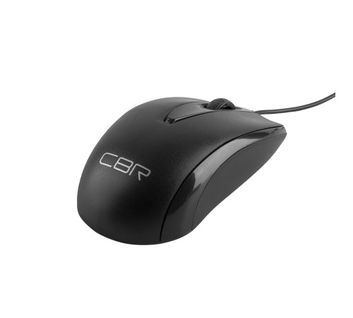 CBR CM 124 Black USB, Мышь офисн., 1000dpi, 3 кн., 1,5 м
