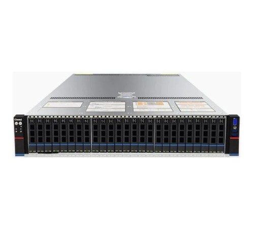Gooxi SR201-D25RE-G2 2U, 2x Socket SP5; 24x DDR5; 25x 2.5" SATA/SAS; 12Gb/s SAS expander; 2x 2.5" rear SAS/SATA; 2x 2.5" rear NVMe; 2х M.2 NVMe 2280; 2xPCIe 5.0x16; 4xPCIe 5.0x8; OCP3.0; 2x1GbE i350; Gooxi SR201-D25RE-G2 2U, 2x Socket SP5; 24x DDR5; 25x 2.5" SATA/SAS; 12Gb/s SAS expander; 2x 2.5" rear SAS/SATA; 2x 2.5" rear NVMe; 2х M.2 NVMe 2280; 2xPCIe 5.0x16; 4xPCIe 5.0x8; OCP3.0; 2x1GbE i350;