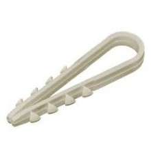 PROCONNECT (07-4502-2) Дюбель-хомут  11-18 белый (100 шт.)