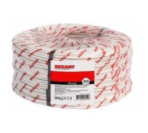 Rexant 01-4937 Кабель огнестойкий REXANT КПСнг(А)-FRLSLTx 2x2x0,50 мм?, бухта 200 м (200м) Rexant 01-4937 Кабель огнестойкий REXANT КПСнг(А)-FRLSLTx 2x2x0,50 мм?, бухта 200 м (200м)