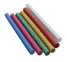 REXANT (09-1285) Клеевые стержни d=11,3 мм, L=270 мм, цветные с блестками (упак. 10 шт.)