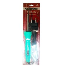 Rexant 12-0138 Паяльник с нагревателем - долговечное жало 220В/ 40Вт  LED подсветка