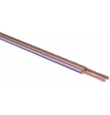 Rexant 01-6205-3-10 Кабель акустический, 2х1.00 мм2, прозрачный BLUELINE, 10 м.