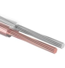 Rexant 01-6304 Кабель акустический, 2х0.75 мм2, прозрачный SILICON, 100 м.