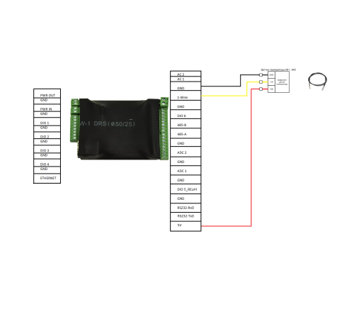 Датчик температуры цифровой SNR-DTS-2