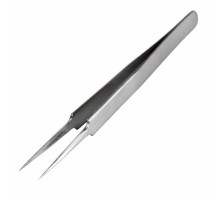 REXANT (12-0377) Пинцет прямой с закругленными кончиками 125 мм (блистер)