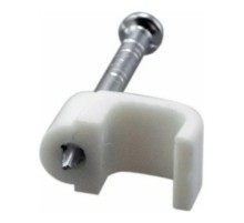 REXANT (07-4206) Крепеж кабеля   плоский 6мм х 4мм (упак. 500 шт.)  REXANT