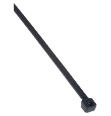 Аксессуары к шкафам и стойкам Hyperline GT-200IBC-25 Стяжка нейлоновая неоткрывающаяся, безгалогенная (halogen free), 200x2.5 мм, полиамид 6.6, -40°C - +85°C, черная, (100 шт)