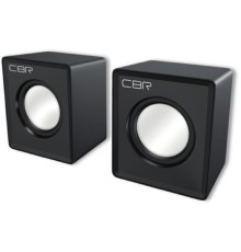 CBR CMS 95 Black, Акустическая система 2.0, питание USB, 2х2 Вт (4 Вт RMS), материал корпуса пластик, 3.5 мм линейный стереовход, регул. громк., цвет чёрный
