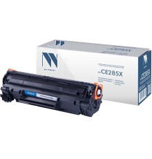 NVPrint CE285X Картридж увеличенной ёмкости для LaserJet P1102/P1102W , чёрный, 2300 стр.
