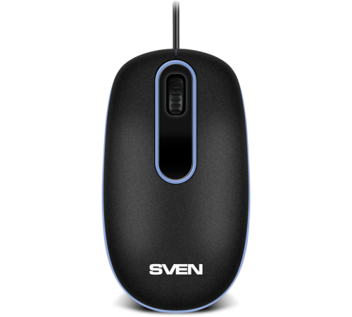 Мышь SVEN RX-90 чёрная (2+1кл., 1000 DPI, блист.) Sven SV-020644