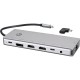 Адаптер TypeC -->(2HDMI+DP)4K*60Hz+3USB3.0+TC+USB2.0+RJ45+SD+TF+PD+audio+TCадаптер, VCOM <4706> VCOM Адаптер iOpen USB 3.1 Type-C M/HDMI+USB 2.0 Type-AF+3 x USB 3.0+RJ45+TF+SD+DisplayPort+USB Type-C+mini jack 3.5 (CU4706)