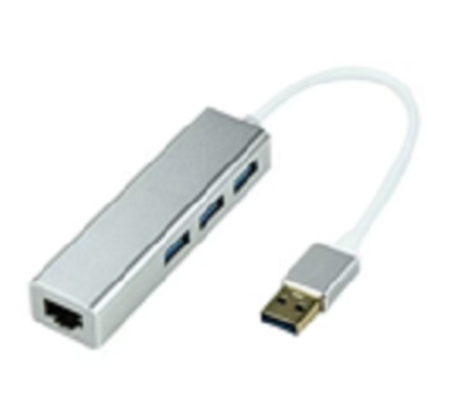 Bion переходник USB3.0 -> RJ-45/3*USB3.0, 1000mbps, алюминиевый корпус, 20 см Bion переходник USB3.0 -> RJ-45/3*USB3.0, 1000mbps, алюминиевый корпус, 20 см