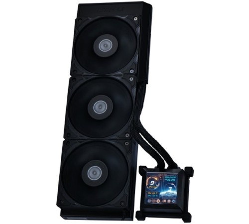 Система водяного охлаждения Lian Li HydroShift LCD 360S Black (G89.GHSLCD36SB.00)
