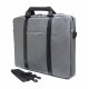 Сумка для ноутбука 15.6" PC Pet PCP-1003GR серый/черный нейлон
