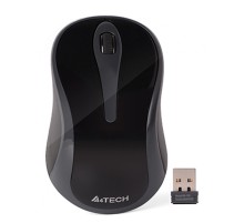 Мышь A4Tech V-Track G3-280A серый/черный оптическая (1000dpi) беспроводная USB (3but)