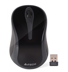Мышь A4Tech V-Track G3-280A серый/черный оптическая (1000dpi) беспроводная USB (3but)