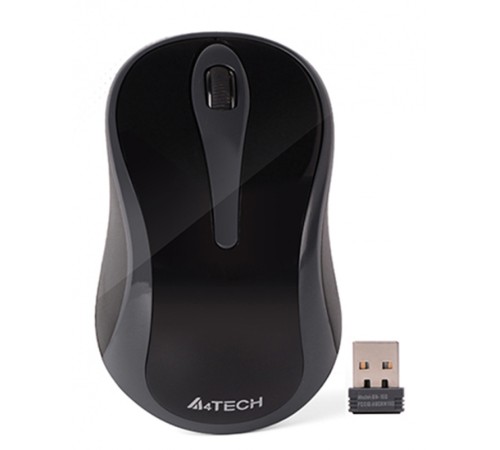 Мышь A4Tech V-Track G3-280A серый/черный оптическая (1000dpi) беспроводная USB (3but) Мышь A4Tech V-Track G3-280A серый/черный оптическая (1000dpi) беспроводная USB (3but)