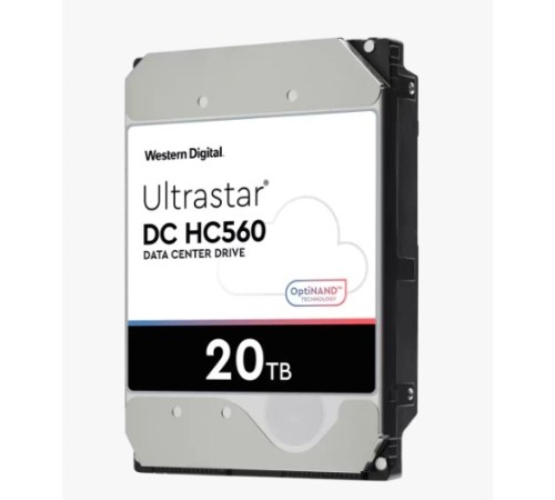 20Tb WD Ultrastar DC HC560 {SATA 6Gb/s, 7200 rpm, 512mb buffer, 3.5"} [0F38752/WUH722020BLE604]