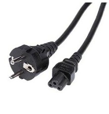 Rexant (11-1151) Шнур сетевой, вилка СЕЕ 7/7(Schuko) - разъем IEC 320 C5, кабель 3x0,75мм?, 1,8м, для питания ноутбука (пакет ПВХ)