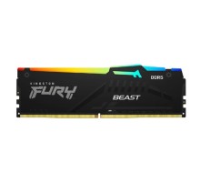Память Kingston DDR5 DIMM 32Gb (2x16Gb) PC 48000 6000Mhz, FURY Beast Black RGB,  (KF560C36BBE2AK2-32)