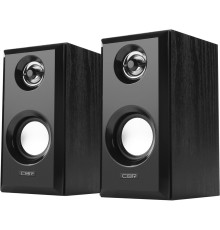 CBR CMS 710, Акустическая система 2.0, питание USB, 2х3 Вт (6 Вт RMS), материал корпуса MDF, 3.5 мм линейный стереовход, цвет чёрный