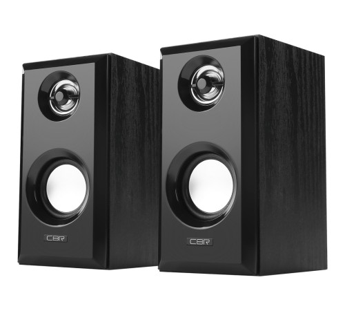 CBR CMS 710, Акустическая система 2.0, питание USB, 2х3 Вт (6 Вт RMS), материал корпуса MDF, 3.5 мм линейный стереовход, цвет чёрный
