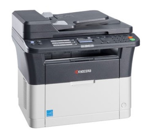 МФУ лазерный Kyocera FS-1025MFP (1102M63RU0/1102M63RUV) A4 Duplex белый/черный