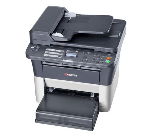 МФУ лазерный Kyocera FS-1025MFP (1102M63RU0/1102M63RUV) A4 Duplex белый/черный