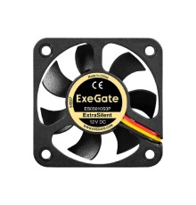 Exegate EX297018RUS Вентилятор 12В DC ExeGate ExtraSilent ES05010S3P (50x50x10 мм, Sleeve bearing (подшипник скольжения), 3pin, 5000RPM, 28dBA)