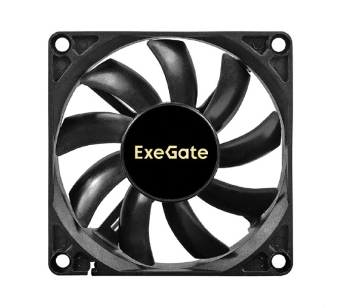 Exegate EX297080RUS Вентилятор 24В DC ExeGate EX08015B3P-24 (80x80x15 мм, 2-Ball (двойной шарикоподшипник), 3pin, 2550RMP, 30,5dBA)