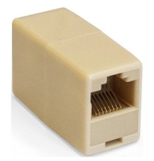 Exegate EX297269RUS Модуль проходной ExeGate CP45-KJ-UC6 (RJ45-RJ45 формата Keystone Jack, Кат.6, неэкранированный)