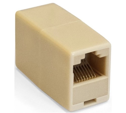 Exegate EX297269RUS Модуль проходной ExeGate CP45-KJ-UC6 (RJ45-RJ45 формата Keystone Jack, Кат.6, неэкранированный)