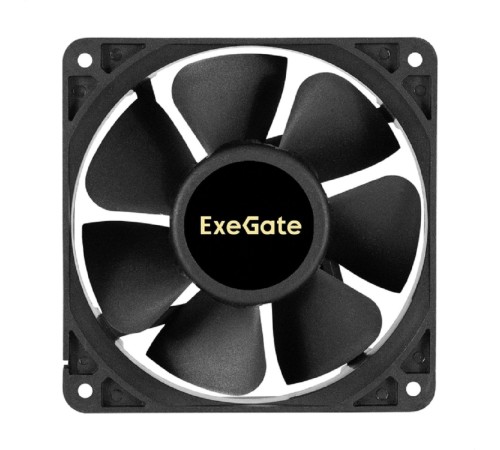 Exegate EX297097RUS Вентилятор 24В DC ExeGate EX12038B3P-24 (120x120x38 мм, 2-Ball (двойной шарикоподшипник), 3pin, 3000RMP, 46,1dBA)