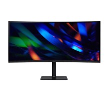 МОНИТОР 34" Acer CZ342CURJ0bmiphuzx Black (VA, изогнутый, 3440x1440, 120Hz, 1 ms, 178°/178°, 300 cd/m, 3000:1, +HDMI )