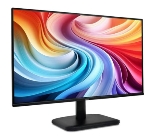 МОНИТОР 27" Acer EK271Gbi Black (IPS, 1920x1080, 120Hz, 1 ms, 178°/178°, 250 cd/m, 100M:1, +НDMI 1.4)