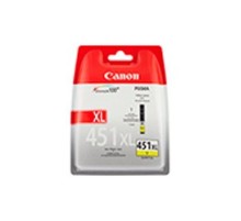 Картридж струйный Canon CLI-451XLY 6475B001 желтый для Canon Pixma iP7240/MG6340/MG5440