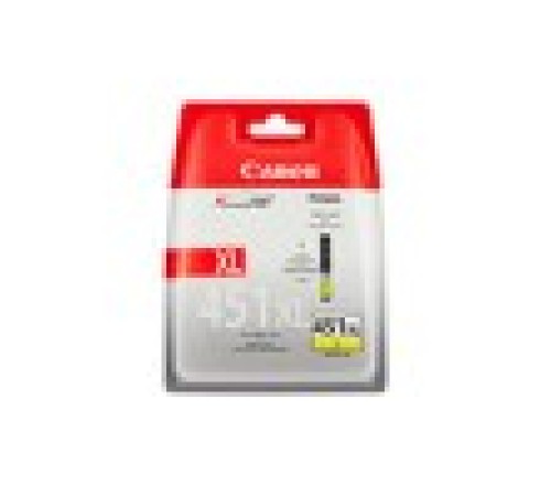 Картридж струйный Canon CLI-451XLY 6475B001 желтый для Canon Pixma iP7240/MG6340/MG5440
