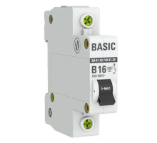 EKF mcb4729-1-16-B Автоматический выключатель 1P 16А (B) 4,5кА ВА 47-29 EKF Basic