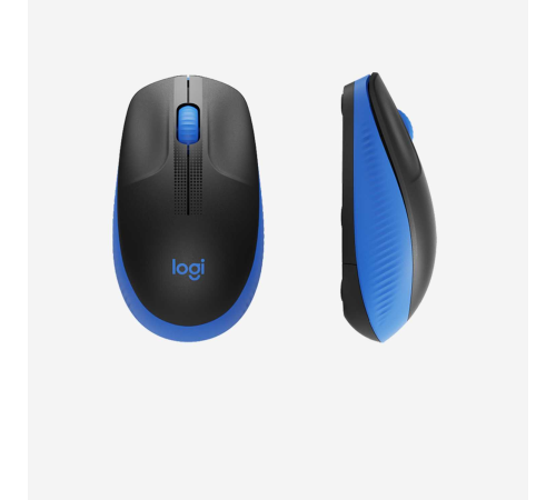 Мышь беспроводная полноразмерная Logitech M190 Blue (M/N: MR0087 / CU0019)