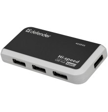DEFENDER USB QUADRO INFIX USB 2.0, 4 порта, [83504]