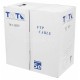 Кабель информационный Lanmaster TWT-5EFTP-OUT кат.5е F/UTP общий экран 4X2X24AWG PE внешний 305м черный