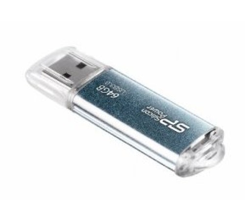 Флеш Диск Silicon Power 64Gb Marvel M01 SP064GBUF3M01V1B USB3.0 синий