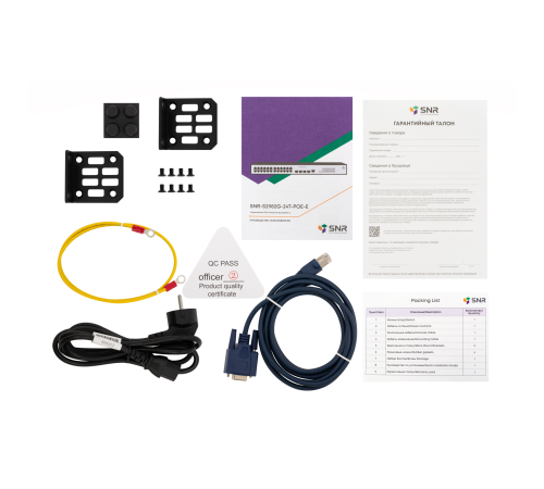 Управляемый POE коммутатор уровня 2 БУ SNR-S2982G-24T-POE-E-used