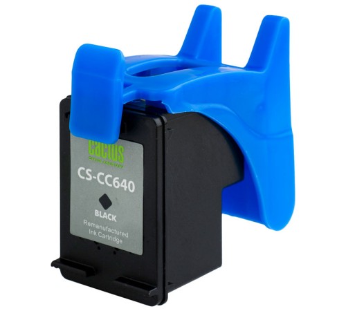 Картридж струйный Cactus CS-CC640 №121 черный (6мл) для HP DJ D1663/D2563/D2663/D5563/F2423/F2483/F2493/F4213/F4275/F4283/F4583/PS C4683/C4783