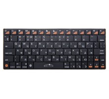 Клавиатура Оклик 840S черный беспроводная BT slim