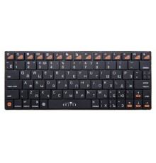 Клавиатура Оклик 840S черный беспроводная BT slim
