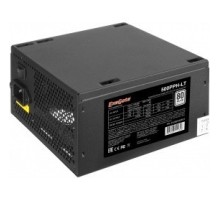 Блок питания 500W ExeGate 500PPH-LT-S, RTL, 80+, ATX, black, APFC, 12cm, 24p, (4+4)p, 5*SATA, 3*IDE, с защитой от выдергивания